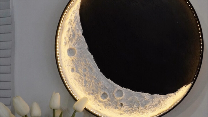 Vài chục món đồ tự chế biến chiếc đèn trăng lưỡi liềm giá vài nghìn tệ