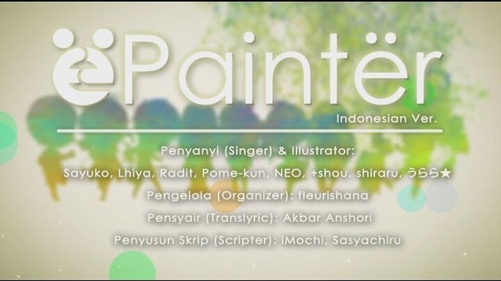 【8 Illustrators +1】Paintër (Pelukis) -Indonesian ver-
