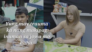 magda Yung may trauma ka nang makipag inuman sa jowa mo haha. mark anthony maramot VLOGER comedy