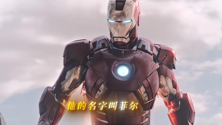The New York showdown features the MK7 armor… Tony’s first heavy-duty suit.