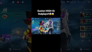 Gusion High IQ Moments 😱 #gusiongameplay #mlbb #gusionhighligts