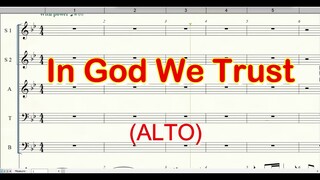 In God We Trust | Alto