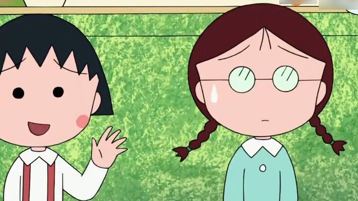 Chibi Maruko menaiki mobil berkemah milik keluarga Hanawa! Minum jus dan mengagumi bunga bersama tem
