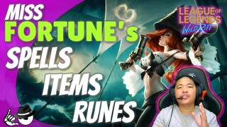 Best Items & Build for Miss FORTUNE - League of Legends Wild Rift