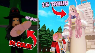 MOMON di CULIK OLEH PENYIHIR RAPUNZEL dan ATUN BERJUANG MENYELAMATKAN MOMON @BANGJBLOX  | ROBLOX