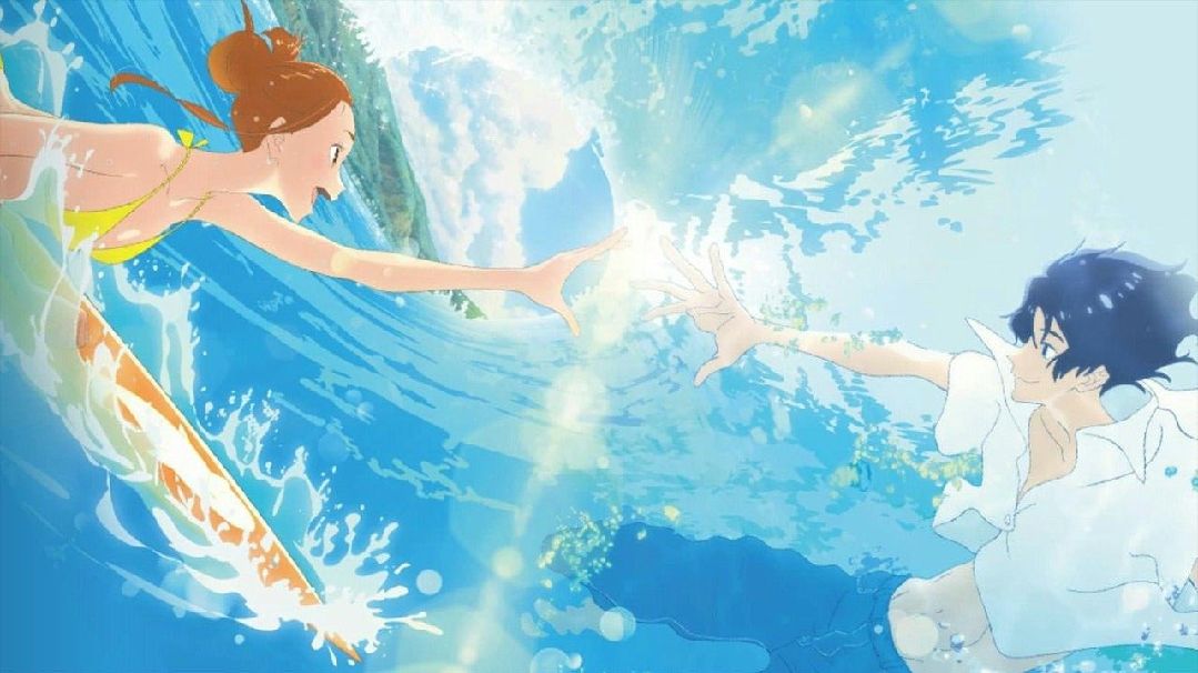Ride Your Wave 2019  AnimationAnime  1h 36m  Волны Милые рисунки  Японские иллюстрации
