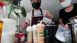 ชาเนสทีหอมๆโอเลี้ยงโอเลี้ยงยกล้อเนสกาแฟชาเขียวมะนาวก็ชื่นใจค่ะ^^กาแฟโบราณถุงกระดาษ^^