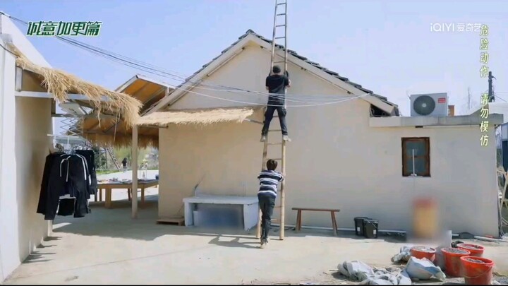 【Làm ruộng đi】Lý Canh Vân xuống cầu thang kiểu Thành Long, anh cứ đi đóng phim hành động đi!