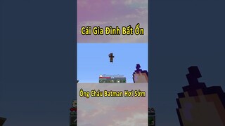 Anh Đen Xì Xì Phát Hiện Cái Gia Đình Bất Ổn Nhất Minecraft 🤣 #shorts