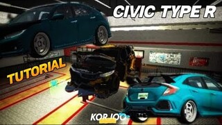 || Rebuilding Abandoned Honda Type r Fk8 || Car Parking Multiplayer 4.8.3.5