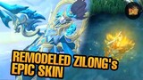 ZILONG's EPIC SKIN REMODELED! in Mobile Legends
