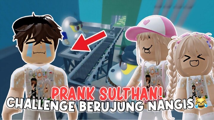 PRANK! Sulthan Gagal Dapat 500 Robux⁉️😬 MELARIKAN DIRI DARI MR. EGG | Roblox Indonesia 🇮🇩 |