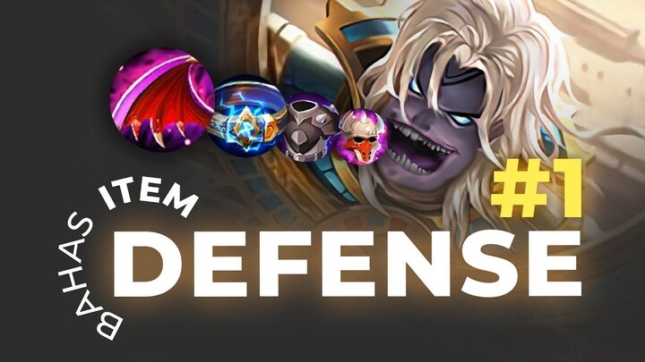 BAHAS ITEM DEFENSE Part 1  MLBB