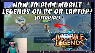 PAANO MAKAPAG LARO NG MOBILE LEGENDS SA PC OR LAPTOP? | EASY METHOD