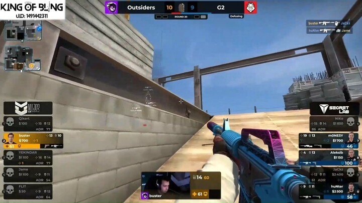 Thánh ném buster thể hiện kỹ năng cân ba và kết có hậu #TongHopGame