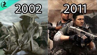 SOCOM U.S. Navy SEALs Game Evolution [2002-2011]