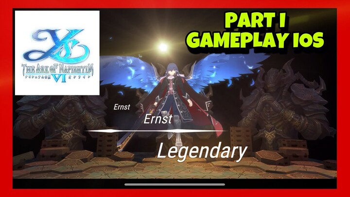 Ys VI Online:The Ark of Napishtem Gameplay IOS PART I CHAPTER I Explore The Origin (No Commentaries)