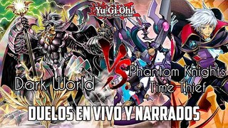 Yu-Gi-Oh! Dark World vs. Phantom Knights Time Thief - Duelos en vivo y narrados #19