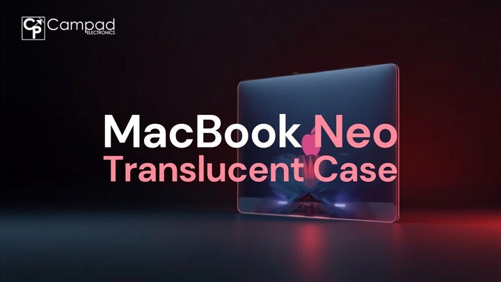Campad Electronics MacBook Neo Translucent Case