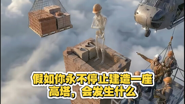 Điều gì sẽ xảy ra nếu bạn không bao giờ ngừng xây một tòa tháp cao?