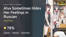 Tokidoki Bosotto Russia-go de Dereru Tonari no Alya-san - Episode 1 [ Sub Indo ]
