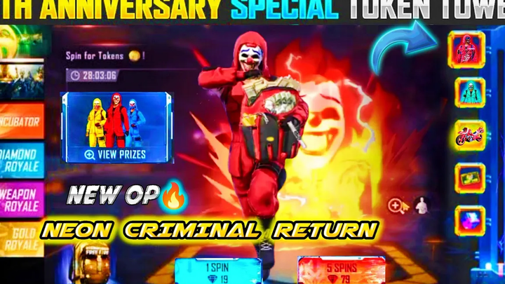 อาชญากรนีออน - รายละเอียดทั้งหมด การส่งคืนกลุ่มอาชญากรสีแดง เหตุการณ์อาชญากรรมใหม่ FF กิจกรรมใหม่ 🥳🔥