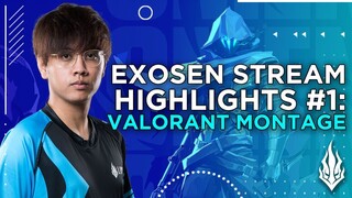 Creators' Showcase: Exosen's Valorant Plays (Stream Highlights #1)