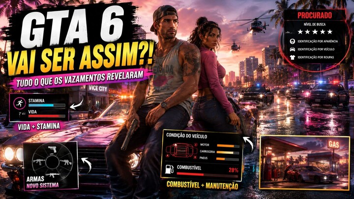 GTA 6 vai ser igual ao Red Dead 2? Tudo que os Vazamentos Revelam