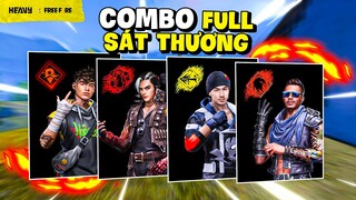 Combo Dùng Các Kỹ Năng Nhân Vật Full Sát Thương | Maro | Shirou | Hayato | Jota | FREE FIRE