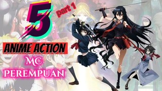 Mereka cantik dan sexy tapi mereka Badas!!! REKOMENDASI!! Anime Action MC perempuan