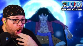 Luffy, Defeated! The Straw Hats in Jeopardy?! One Piece Episode 1031 1032 1033 1034 Reaction