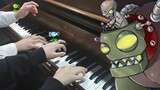 Zombie - Plants vs. Zombies (Brainiac Maniac) Latar Belakang Game Pengaturan Musik Piano