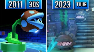 Evolution of Piranha Plant Tracks in Mario Kart Games (2011 - 2023)