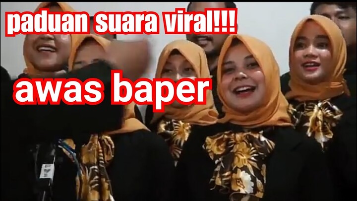 Paduan suara (Kaleuh kuliah) wisuda politeknik Lhokseumawe