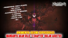 MANGA BLACK CLOVER AKAN RILIS 3 CHAPTER SEKALIGUS❗17 MANGAKA GAMBAR ILUSTRASI UNTUK BLACK CLOVER❗