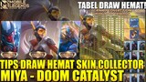 TIPS DRAW HEMAT SKIN COLLECTOR MIYA DOOM CATALYST DI EVENT GRAND COLLECTION SEPTEMBER 2022
