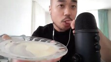 ASMR Condensed Milk 🍬🍼 + Finger Licking & Plate Licking 👅