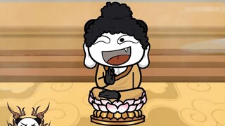 Animasi Patung Pasir Sun Xiaokong Episode 79: Perjalanan ke Barat Mempelajari Kitab Suci Buddha Sebe