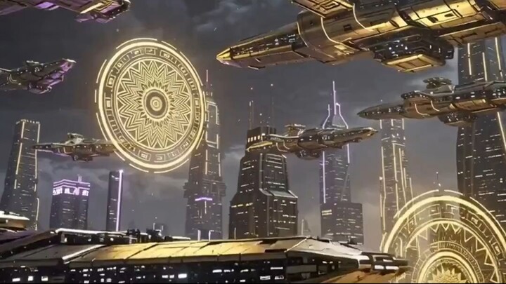 ⚡【赛博悟空2077】第二集：十万天兵天网防御崩溃！如意金箍棒量子超载！🔥