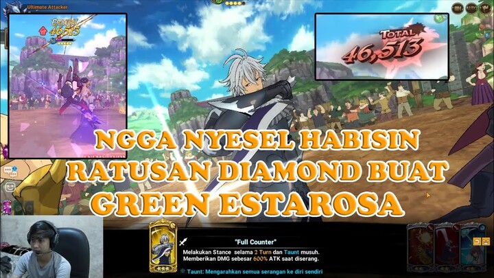 green estarosa si raja comeback di pvp normal ( nanatsu no tazai grandcross indonesia )