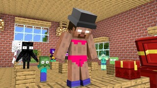 -Monster School _ Gift Prank - Funny Minecraft Animation