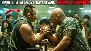 Hindi Nila Alam Isa Pala Siyang Dating World Champion Sa Arm Wrestling At Mas Malakas Pa Sa Kalabaw