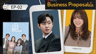 Business Proposal [Episode-02] Hindi Urdu Dubbed....K-Drama....Korean Drama....2025