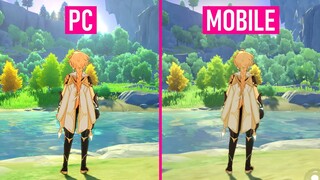 Genshin Impact (PC) vs (Mobile) Ultra Graphics Comparison