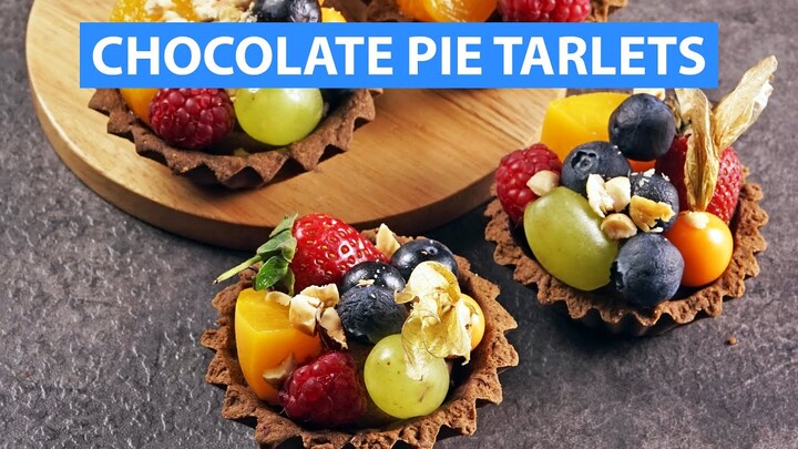 PIE COKLAT HAZLENUT YANG UNIK DAN SEHAT #CaraMembuat