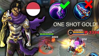 ONE SHOT BRODY GOLD LANE | MLBB | THE BEST GOLD LANE MARKSMAN