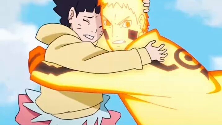 Kawaki đã bẻ gãy cánh tay của mình để bảo vệ Naruto, và Naruto đã đánh Diruda trong cơn tức giận