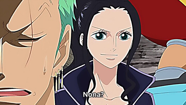 Zoro cemburu Robin dipanggil Nona?🤔😳