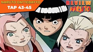 Review Naruto Ninja Tập Sự 🦊 Tóm Tắt Naruto Phần 1🦊 Naruto Kid 43,44,45