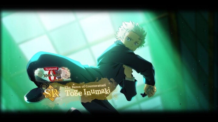 [The Baton of Counterattack] Toge Inumaki is now available!